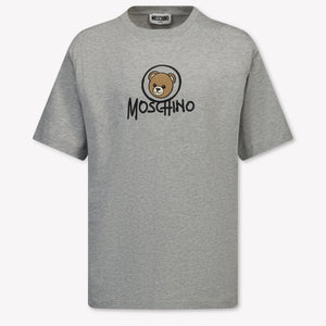 Moschino Kinder Jongens T-Shirt In Grijs