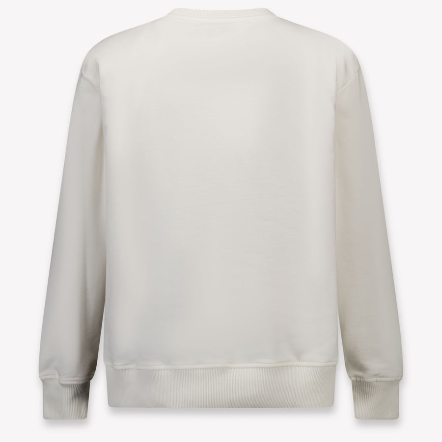 Moschino Kids Boys Sweater In OffWhite