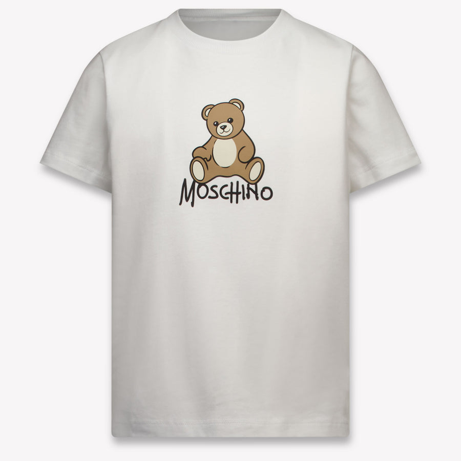 Moschino Unisex Kids T-Shirt in White