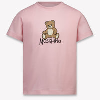 Moschino Girls T-Shirt in Light Pink