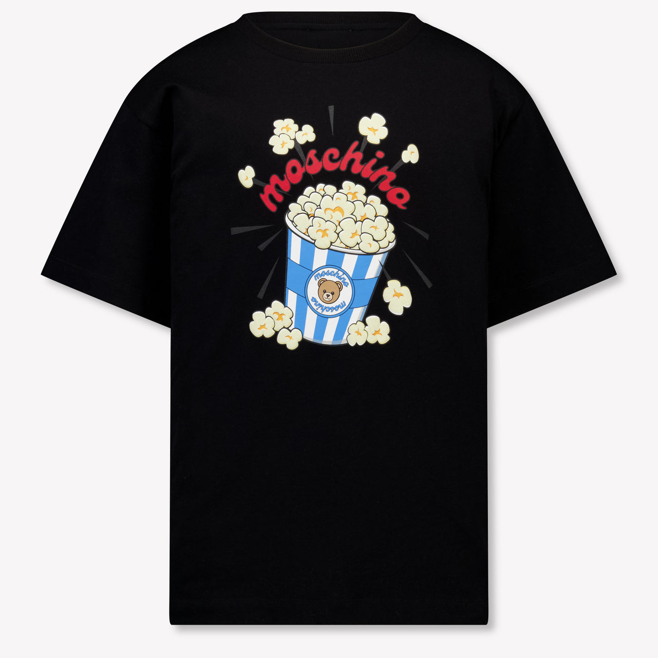 Moschino Kinder Jongens T-Shirt In Zwart