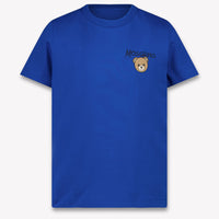 Moschino Unisex Kids T-Shirt in Cobalt Blue