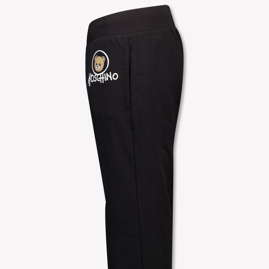 Moschino Kids Unisex Pants In Black