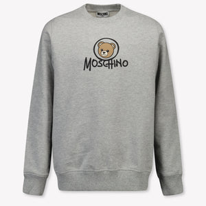 Moschino Kids Unisex Sweater In Gray