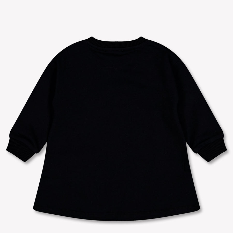 Moschino Baby Meisjes Jurk In Zwart