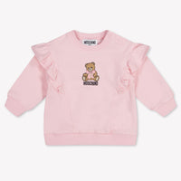 Moschino Baby Girls Sweater In Light Pink