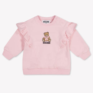 Moschino Baby Girls Sweater In Light Pink