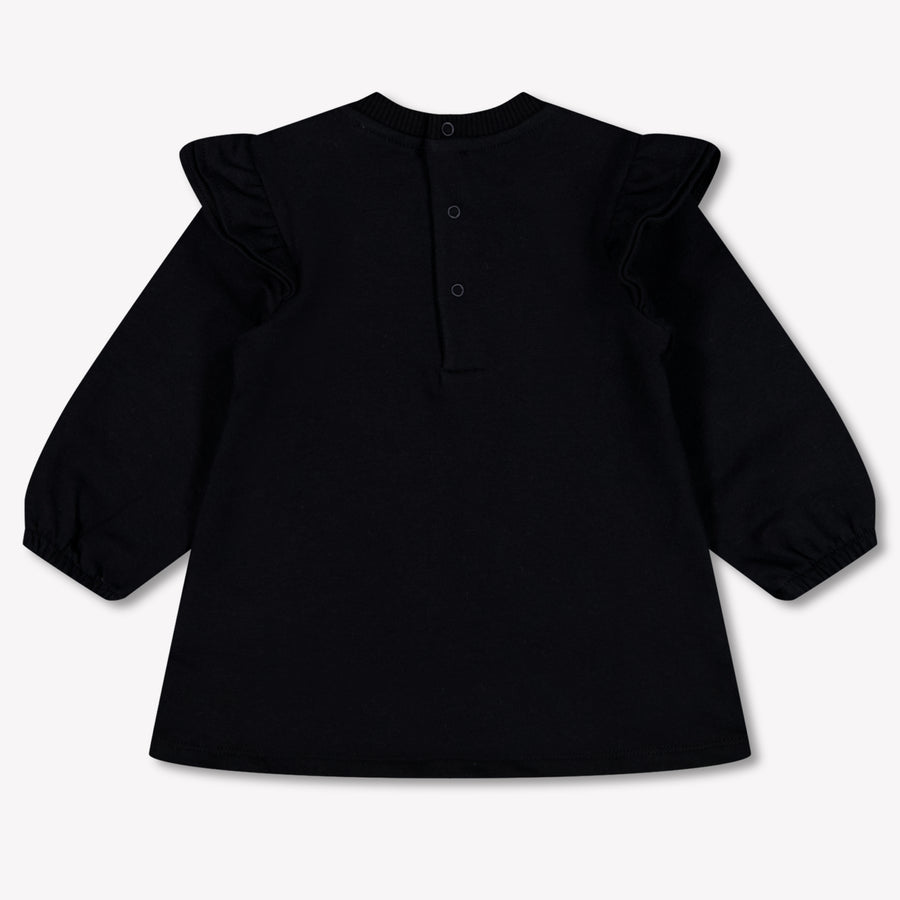 Moschino Baby Meisjes Jurk In Zwart
