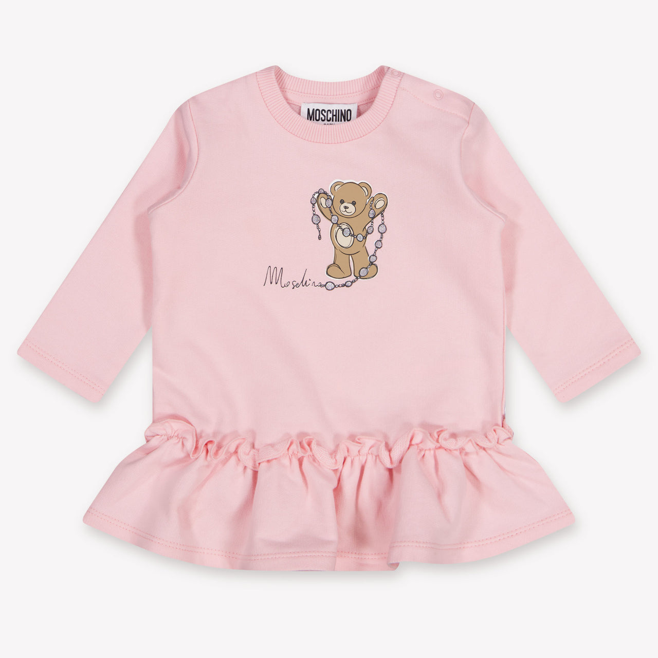Moschino Baby Girls Dress In Light Pink