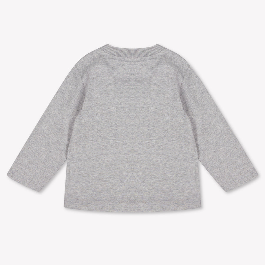 Moschino Baby Girls T-Shirt In Gray