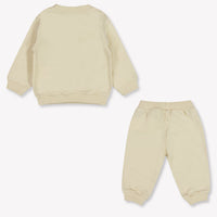 Moschino Baby Unisex Joggingpak In Beige