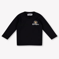 Moschino Baby Unisex T-Shirt In Black