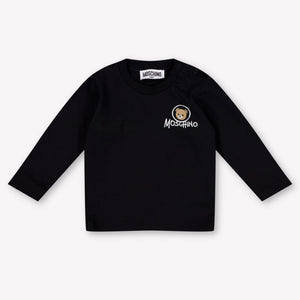 Moschino Baby Unisex T-Shirt In Black