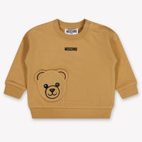 Moschino Baby Girls Sweater In Beige
