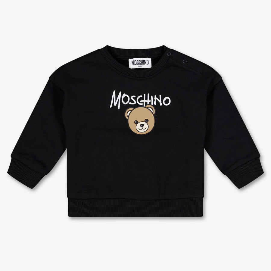 Moschino Baby Meisjes Trui In Zwart
