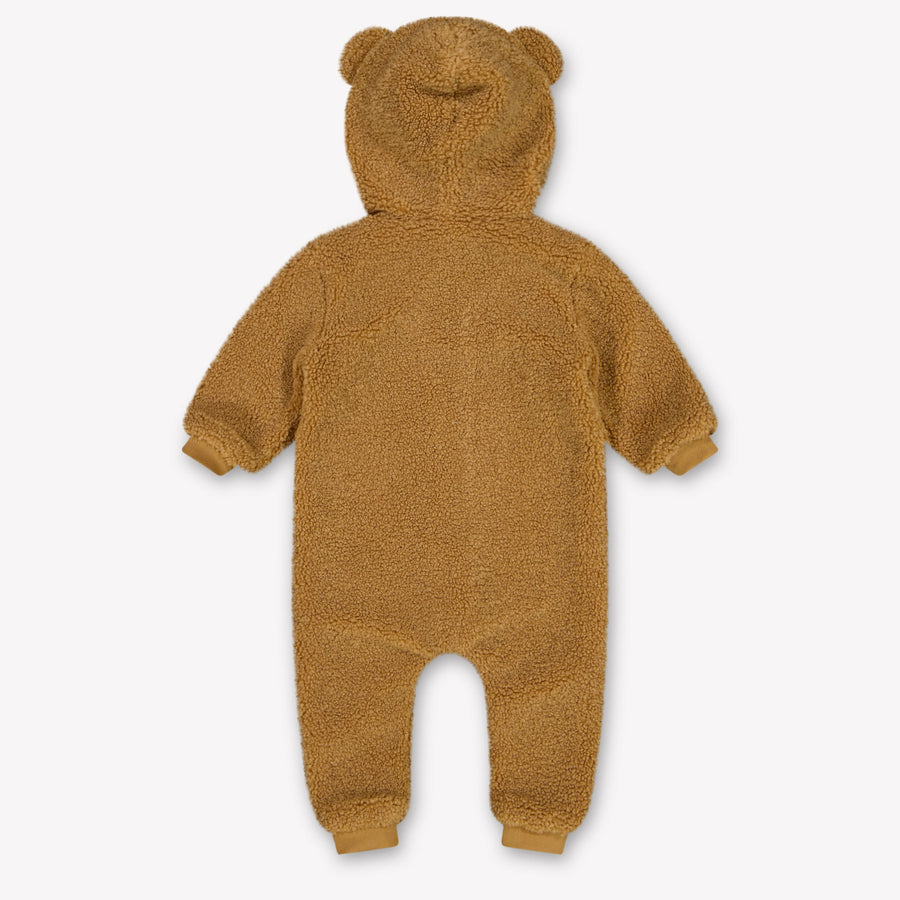 Moschino Baby Unisex Playsuit In Beige