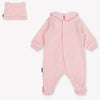 Moschino Baby Unisex Playsuit In Light Pink