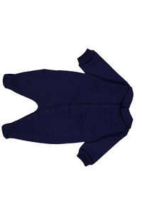 Moschino Baby Unisex Playsuit In Navy