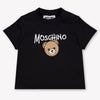 Moschino Baby Unisex T-Shirt In Black