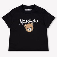 Moschino Baby Unisex T-Shirt In Zwart