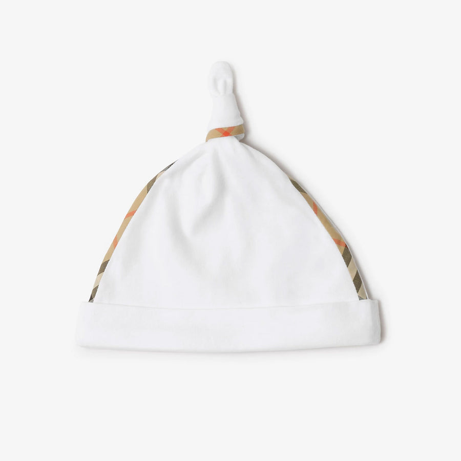 Burberry Hamilton Baby Unisex Playsuit In White