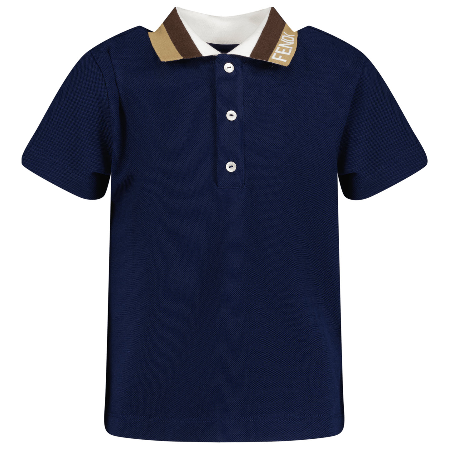 Fendi Kinder Jongens Polo Navy 3Y