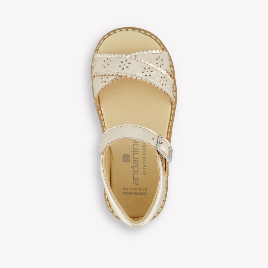 Andanines Meisjes Sandalen In Goud