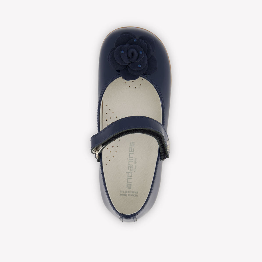 Andanines Girls Shoes In Navy
