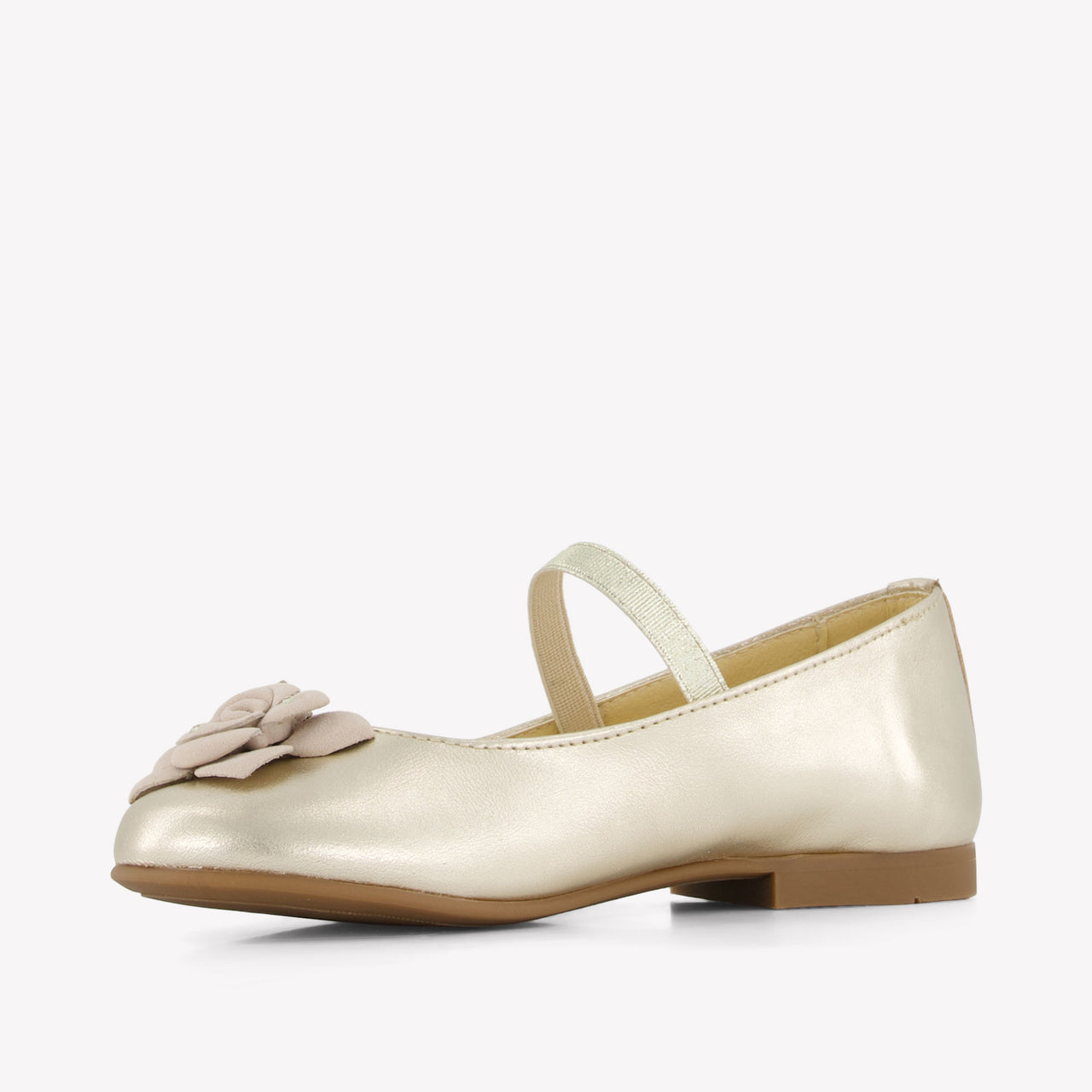 Andanines Girls Shoes In Gold