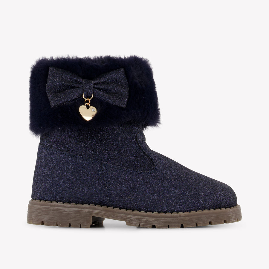 Andanines Kinder Meisjes Laarzen In Navy