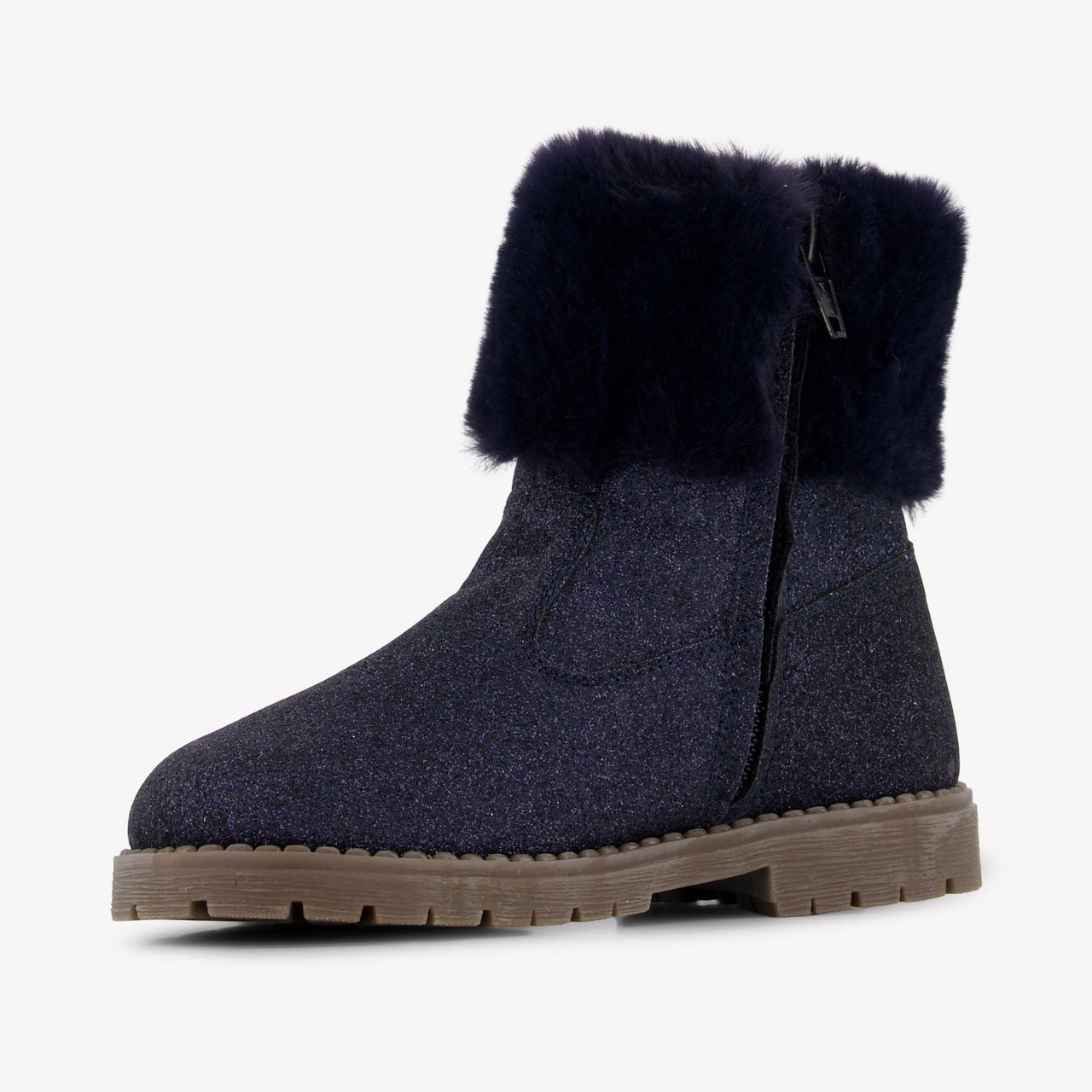 Andanines Girls Boots In Navy