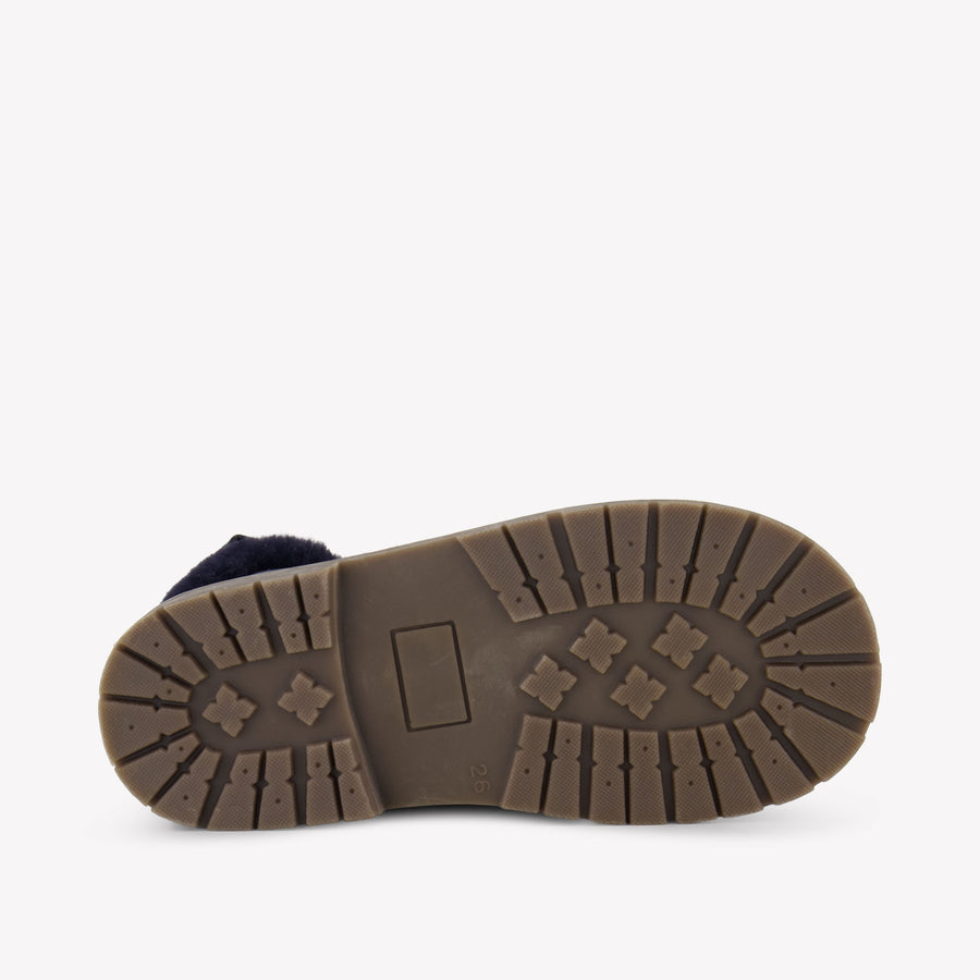Andanines Girls Boots In Navy