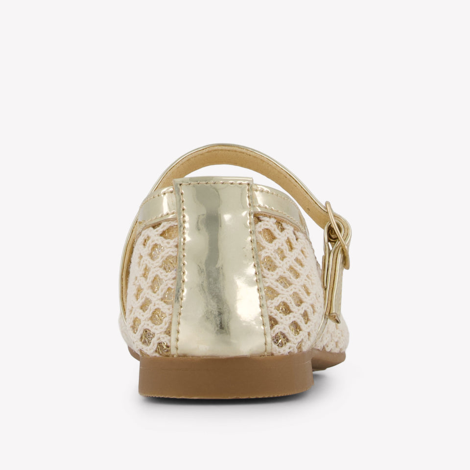 Andanines Girls Shoes In Beige