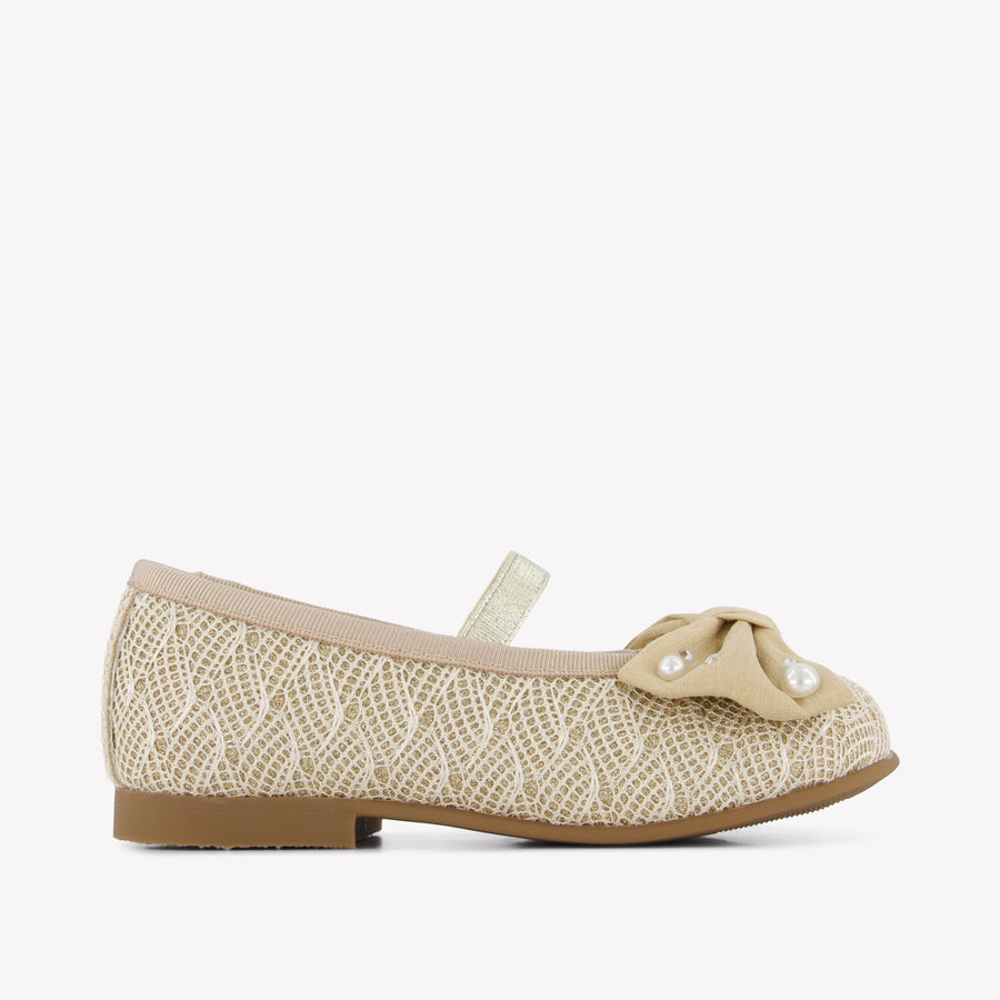 Andanines Girls Shoes in Beige