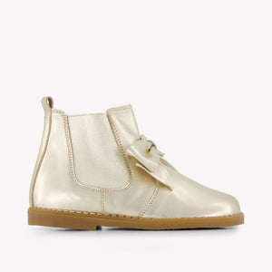 Andanines Girls Boots In Gold