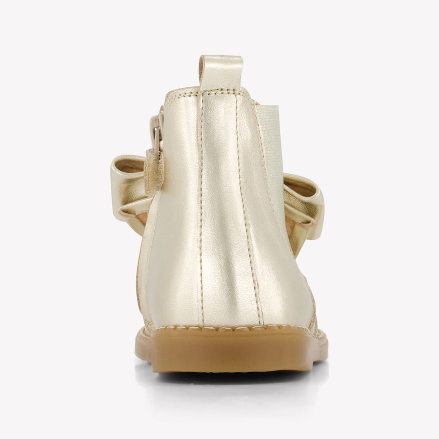 Andanines Girls Boots In Gold