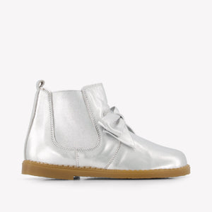 Andanines Girls Boots In Silver
