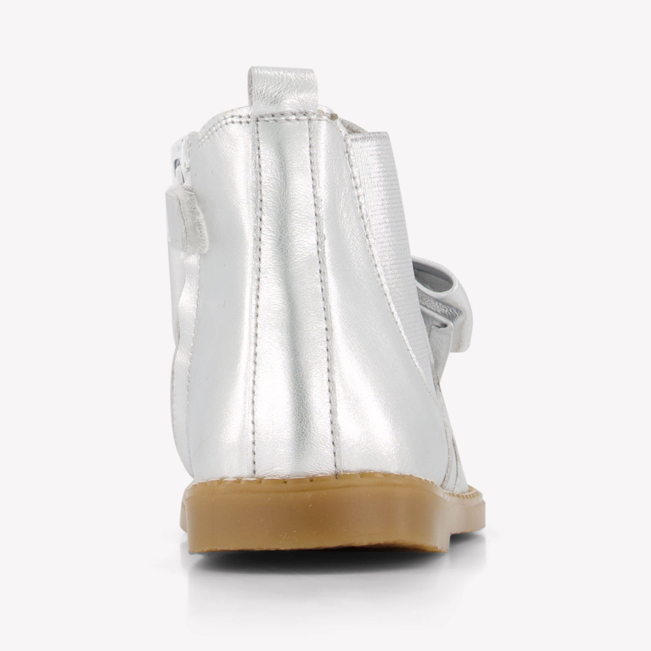 Andanines Girls Boots In Silver