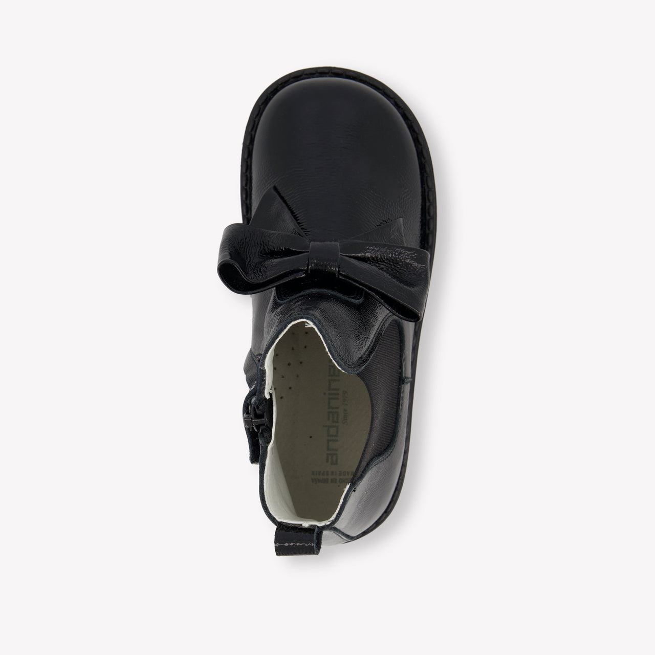 Andanines Girls Boots In Black