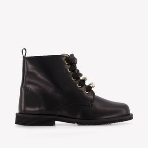 Andanines Girls Boots In Black