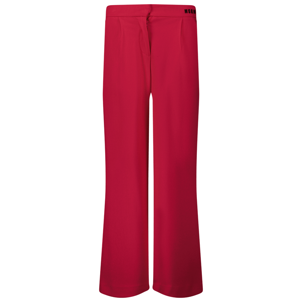 MSGM Kinder Meisjes Broek Fuchsia 4Y