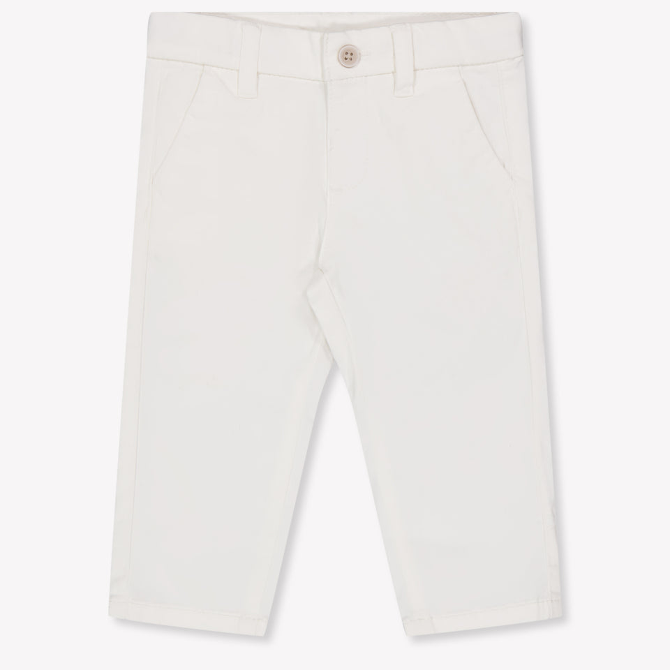 Mayoral Baby Jongens Broek In Off White