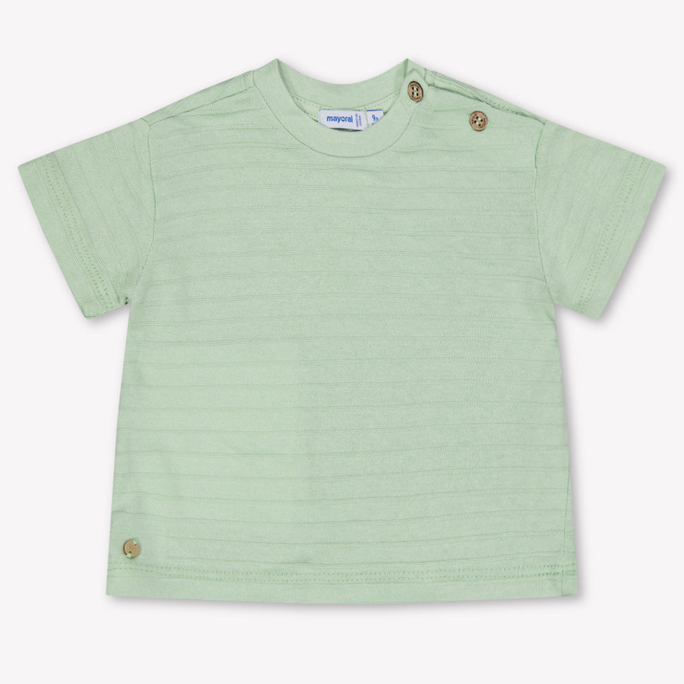 Mayoral Baby Jongens T-Shirt In Licht Groen