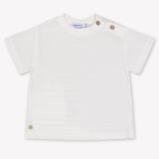 Mayoral Baby Jongens T-Shirt In Off White