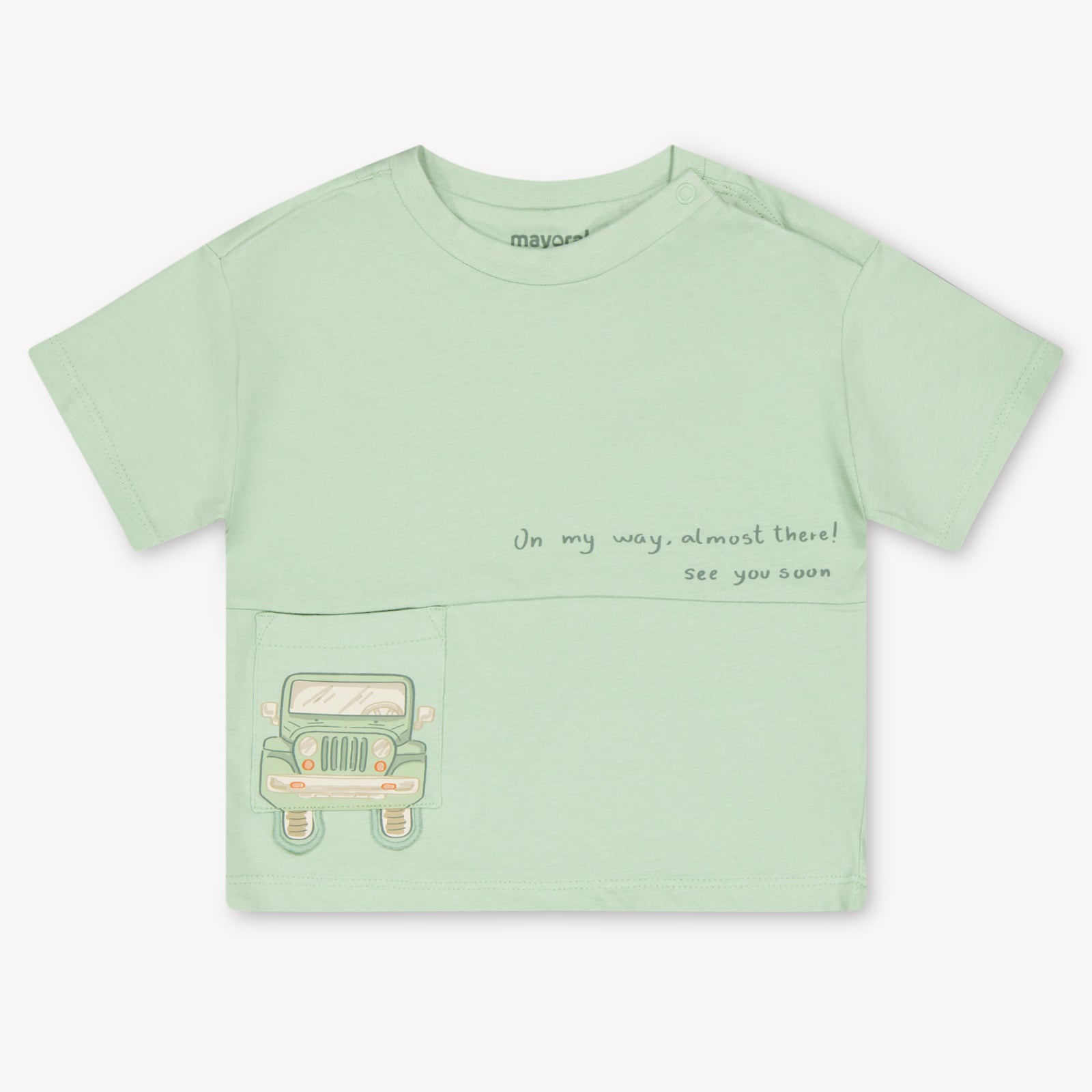Mayoral Baby Boys T-Shirt In Light Green