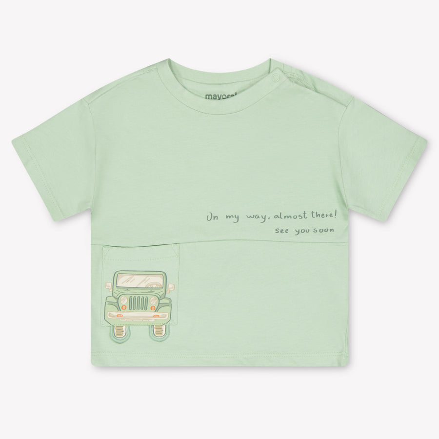 Mayoral Baby Boys T-Shirt in Light Green