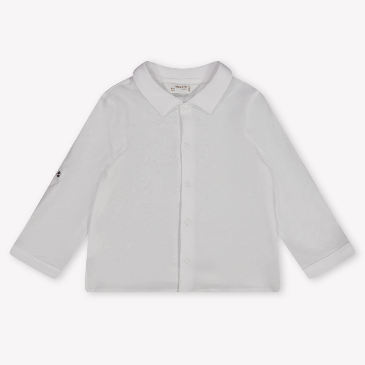 Mayoral Baby Jongens Blouse In Wit