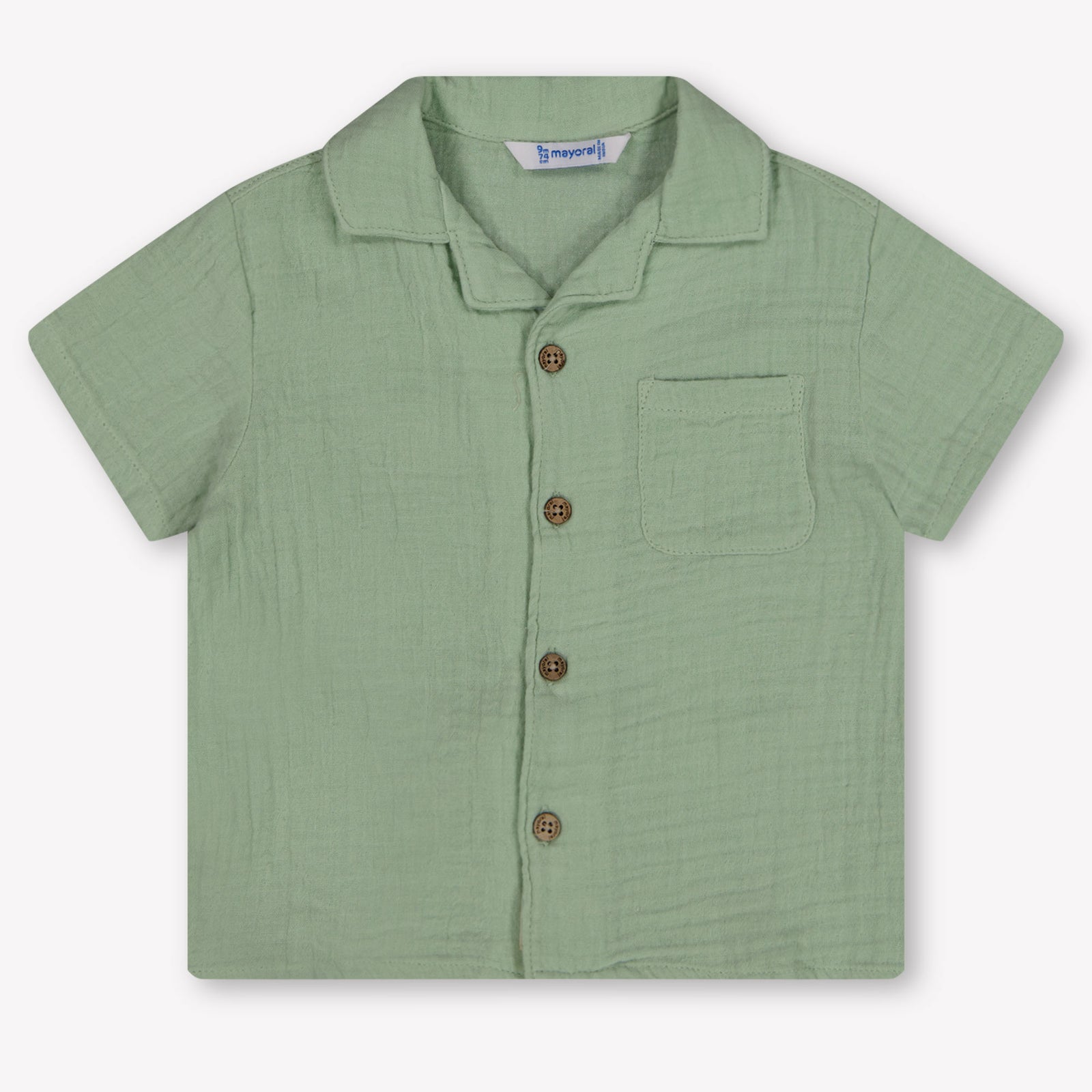 Mayoral Baby Jongens Blouse In Licht Groen