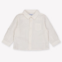 Mayoral Baby Jongens Blouse In Licht Beige