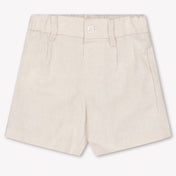 Mayoral Baby Jongens Shorts In Licht Beige